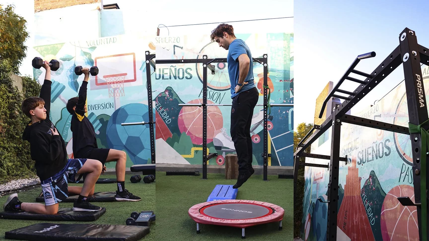 Patio de entrenamiento